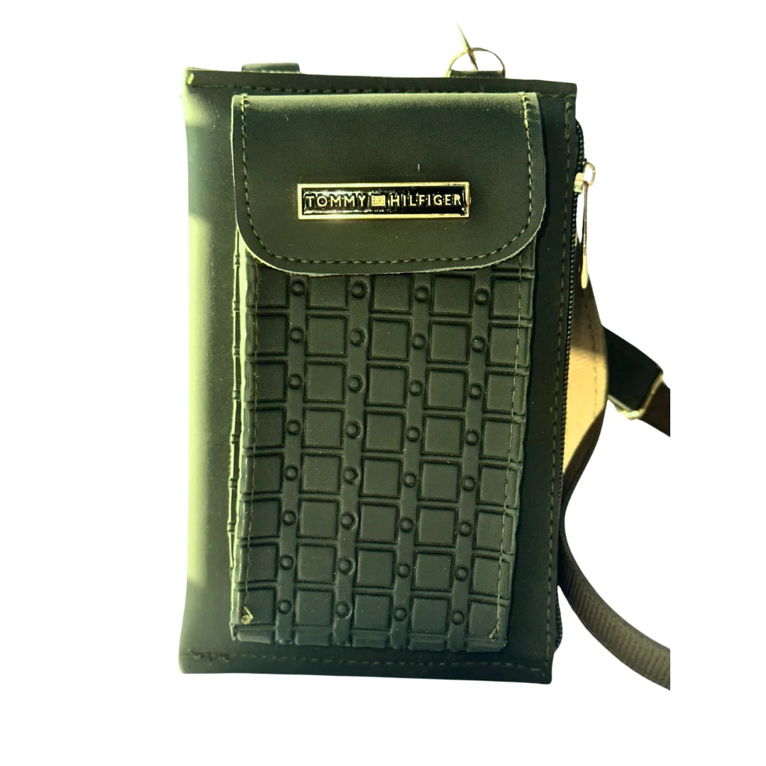 Tommy Hilfiger Cross Body 3 Zipper Dark Green