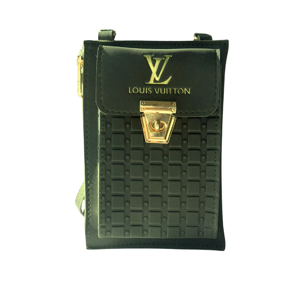 Louis Vuitton Crossbody 2 Zipper Dark Green