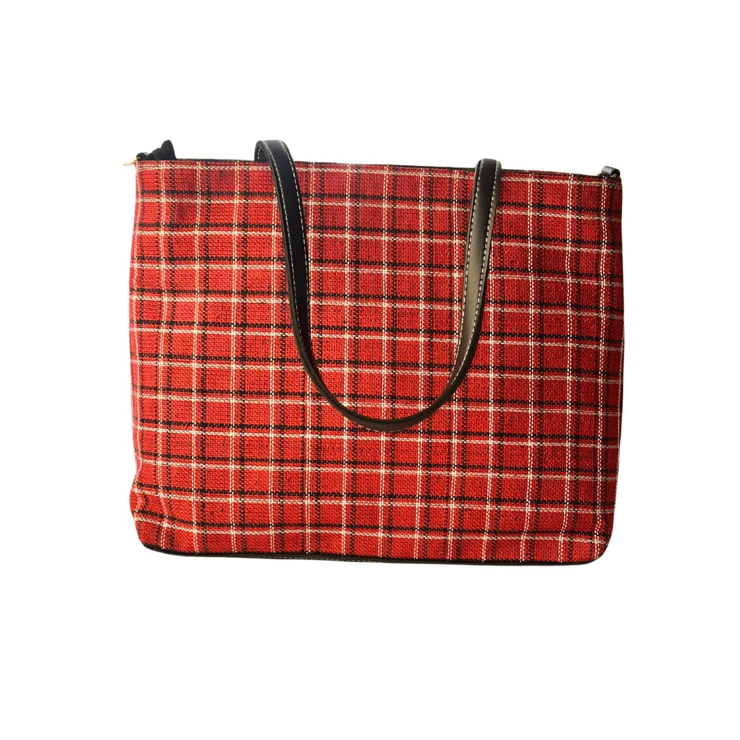 Cross Check Black Tote Bag