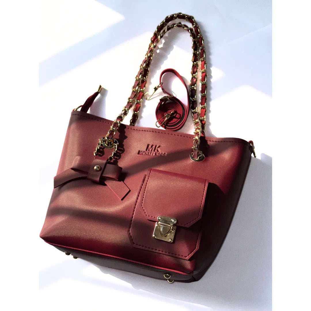 Michael Kors Maroon Hand Bag