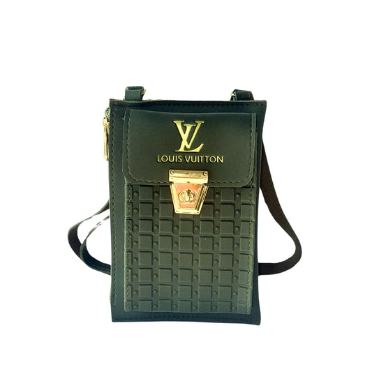 Louis Vuitton Crossbody 2 Zipper Dark Green