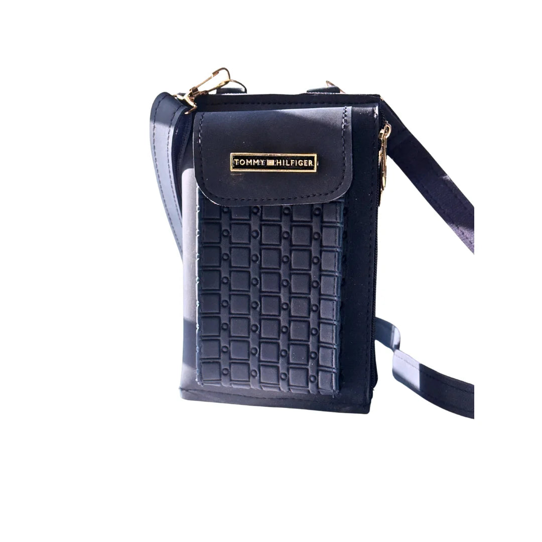 Tommy Hilfiger Cross Body 3 Zipper Navy Blue