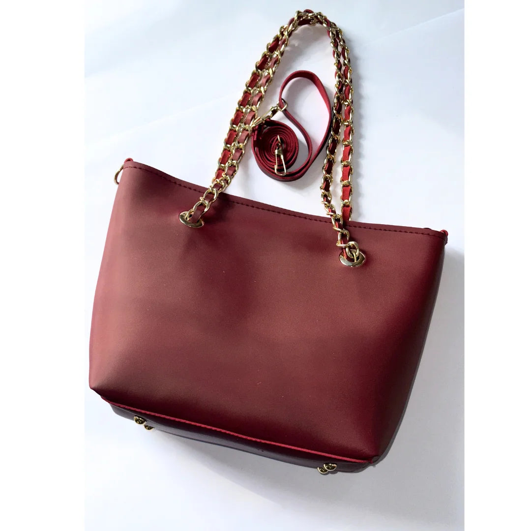 Michael Kors Maroon Hand Bag